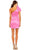 Ieena Duggal 55971 - One Shoulder Peplum Cocktail Dress Special Occasion Dress