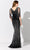 Ivonne D ID309 - Beaded Formal Evening Gown Special Occasion Dress