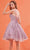 J'Adore Dresses J22087 - Pearl-Beaded Butterfly Motif Dress Prom Dresses