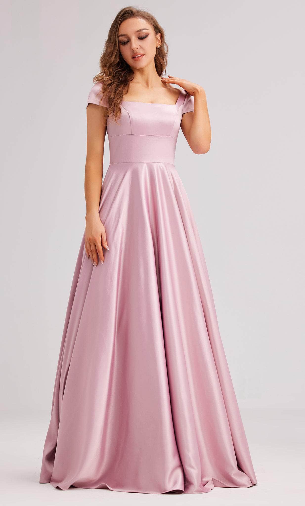 J'Adore Dresses J23032 - Cap Sleeve Satin Evening Dress 8 / Dusty Pink - Shop J'Adore Dresses Dresses on Couture Candy at CoutureCandy.com J'Adore Dresses J23032 - Cap Sleeve Satin Evening Dress 8 / Dusty Pink - Shop J'Adore Dresses Dresses on Couture Candy at CoutureCandy.com