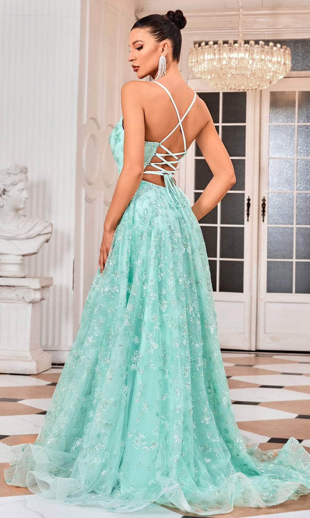 J'Adore Dresses J24030 - Glitter Style Prom Dress Couture Candy J'Adore Dresses J24030 - Glitter Style Prom Dress Couture Candy