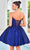 J'Adore Dresses J24085 - Scoop Neck A-Line Cocktail Dress Cocktail Dresses