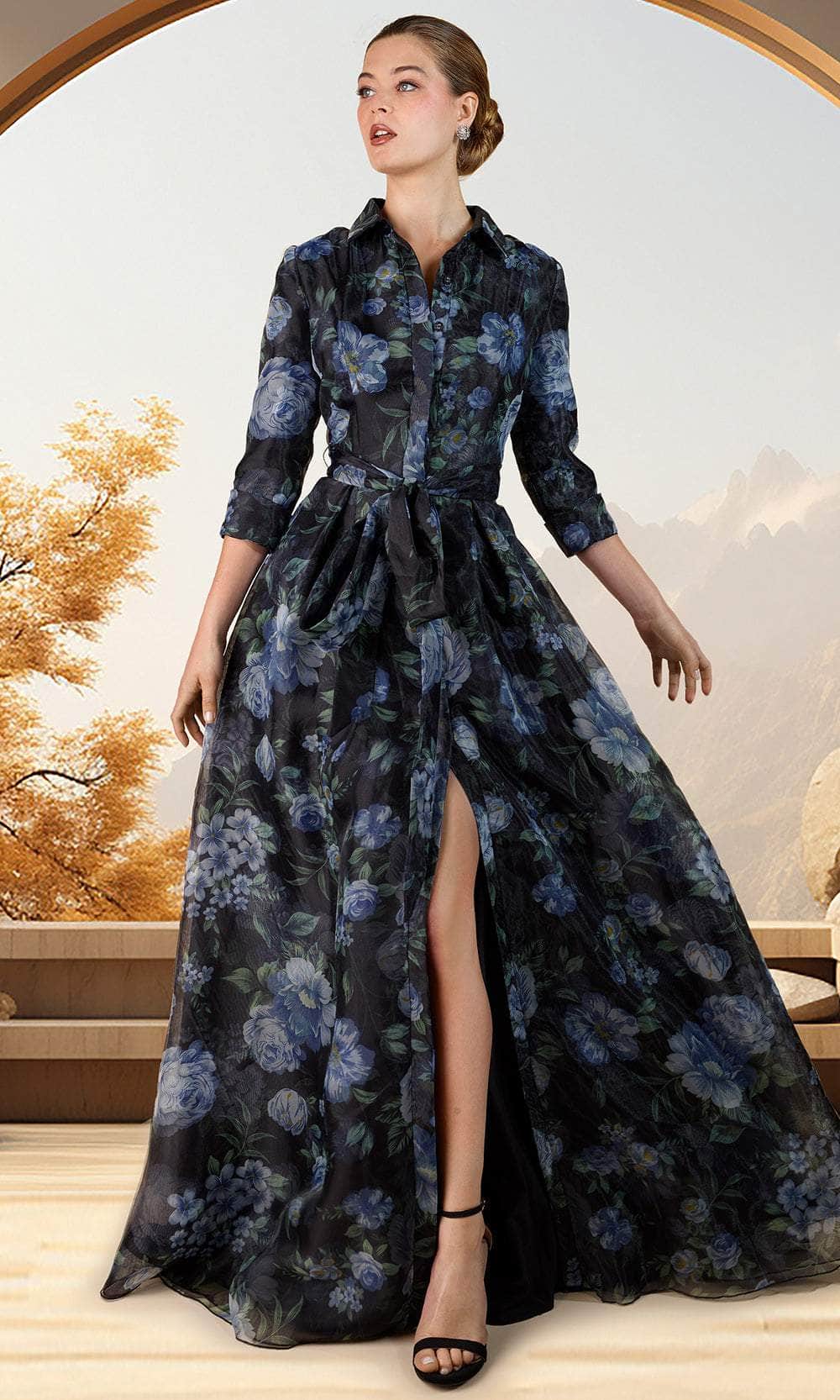 janique cocktail dresses Janique 21321 - Long A-Line Dress