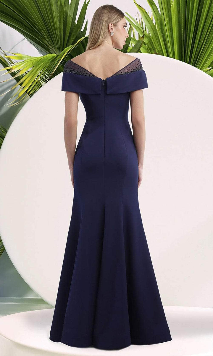 Janique - JA1363 Strapless Fitted Mermaid Long Gown main image 1