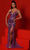 Johnathan Kayne 2758 - Cut Glass Embellished Long Gown Special Occasion Dress 00 / Purple