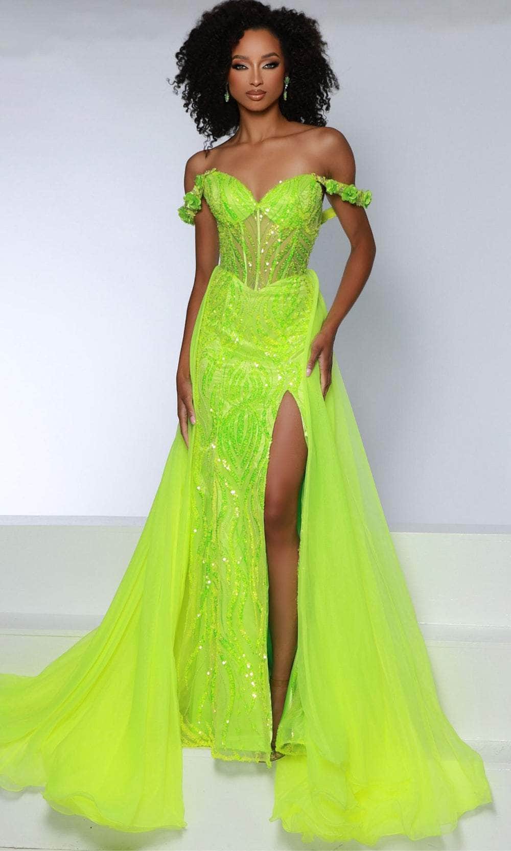 Johnathan Kayne 2834 - Sweetheart Prom Dress with Overskirt Couture Candy Johnathan Kayne 2834 - Sweetheart Prom Dress with Overskirt Couture Candy