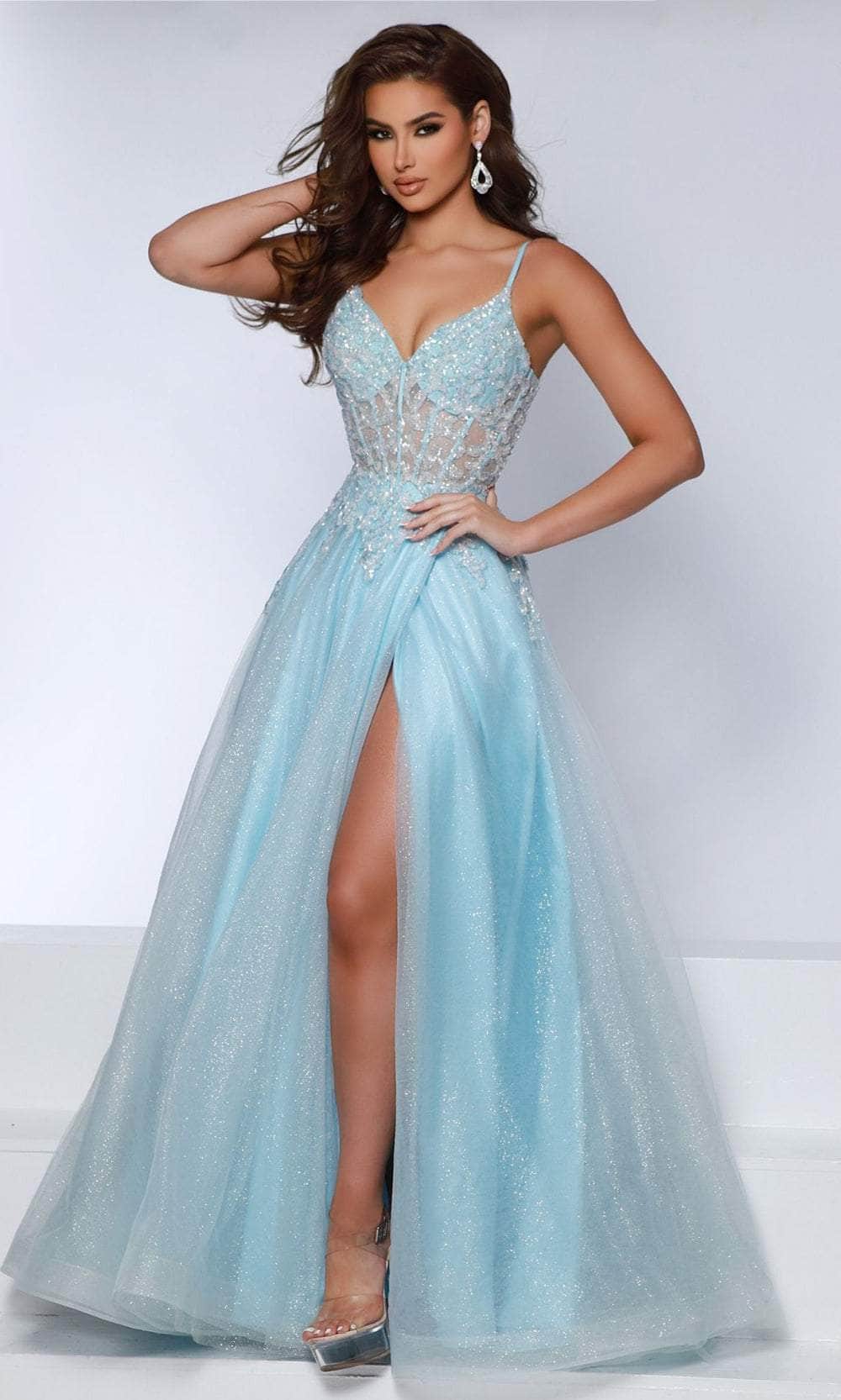 Johnathan Kayne DKS4 - Glitter Corset Evening Gown Couture Candy Johnathan Kayne DKS4 - Glitter Corset Evening Gown Couture Candy