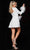 Jovani 22232 - High Neck Cutouts Cocktail Dress Cocktail Dresses