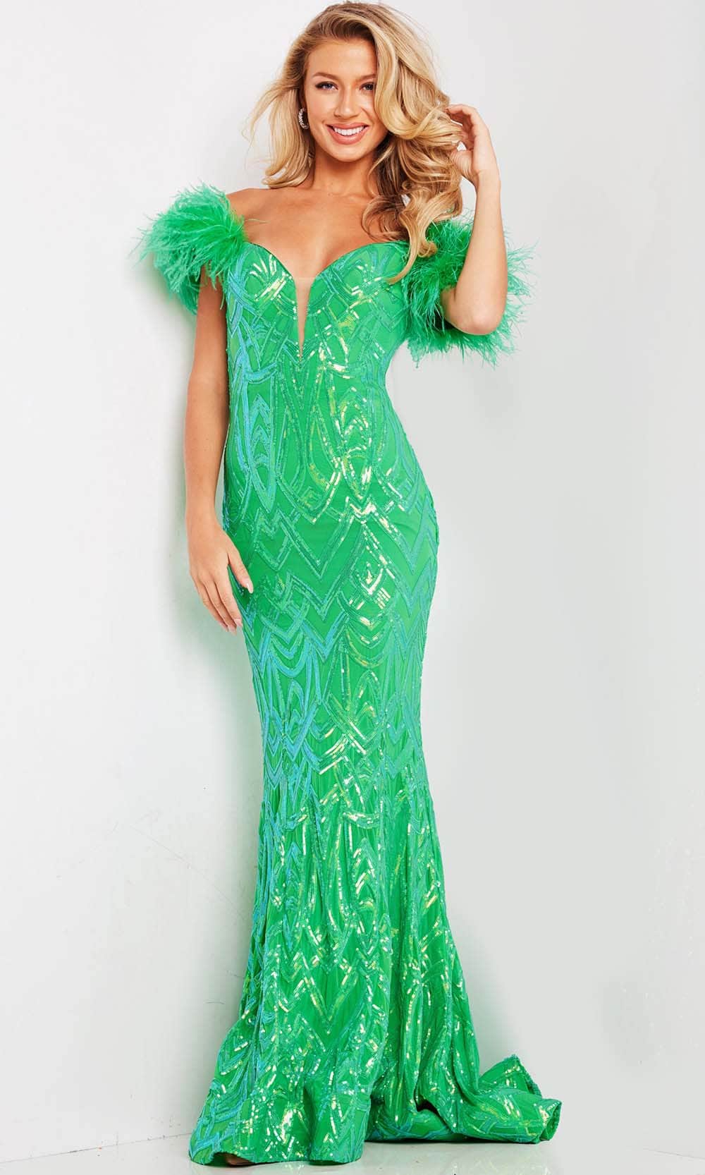 Jovani 23383 Prom Dress - Green | NewYorkDress Jovani 23383 Prom Dress - Green | NewYorkDress