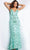 Jovani 23839 - Spaghetti Strap Sequin Prom Dress Special Occasion Dress 00 / Mint
