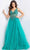 Jovani 23962 - Beaded Illusion Ballgown Special Occasion Dress