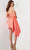 Jovani 25668 - Asymmetric Hi-Low Peplum Cocktail Dress Cocktail Dresses