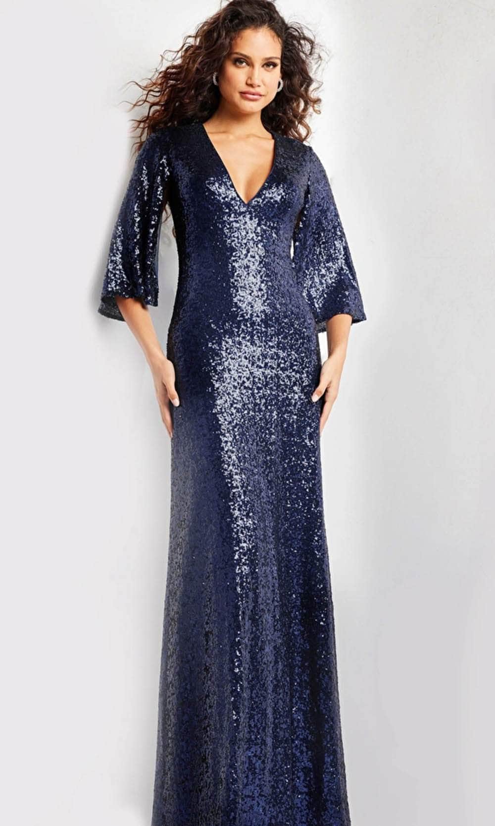 Jovani 25753 - Kimono Sleeve Evening Gown Couture Candy Jovani 25753 - Kimono Sleeve Evening Gown Couture Candy
