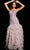 Jovani 25853 - V-Neck Mermaid Dress Prom Dresses