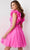 Jovani 26139 - Ruffled Shoulder A-Line Cocktail Dress Cocktail Dresses