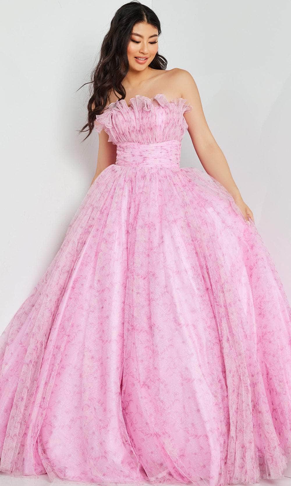 jovani cotton candy dress Faviana