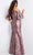 Jovani 26258 - Bell Sleeve Ruched Evening Gown Mother of the Bride Dresses