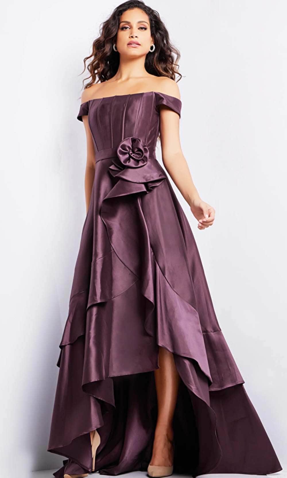 Jovani Evenings Dress 37014 Brown / 20 Jovani Evenings Dress 37014 Brown / 20