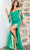Jovani 38197 - Jovani Stretch Satin Sheath Dress Prom Dresses