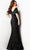 Jovani 38954 - Off-Shoulder V-Shaped Back Prom Dress Prom Dresses