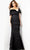 Jovani 38954 - Off-Shoulder V-Shaped Back Prom Dress Prom Dresses