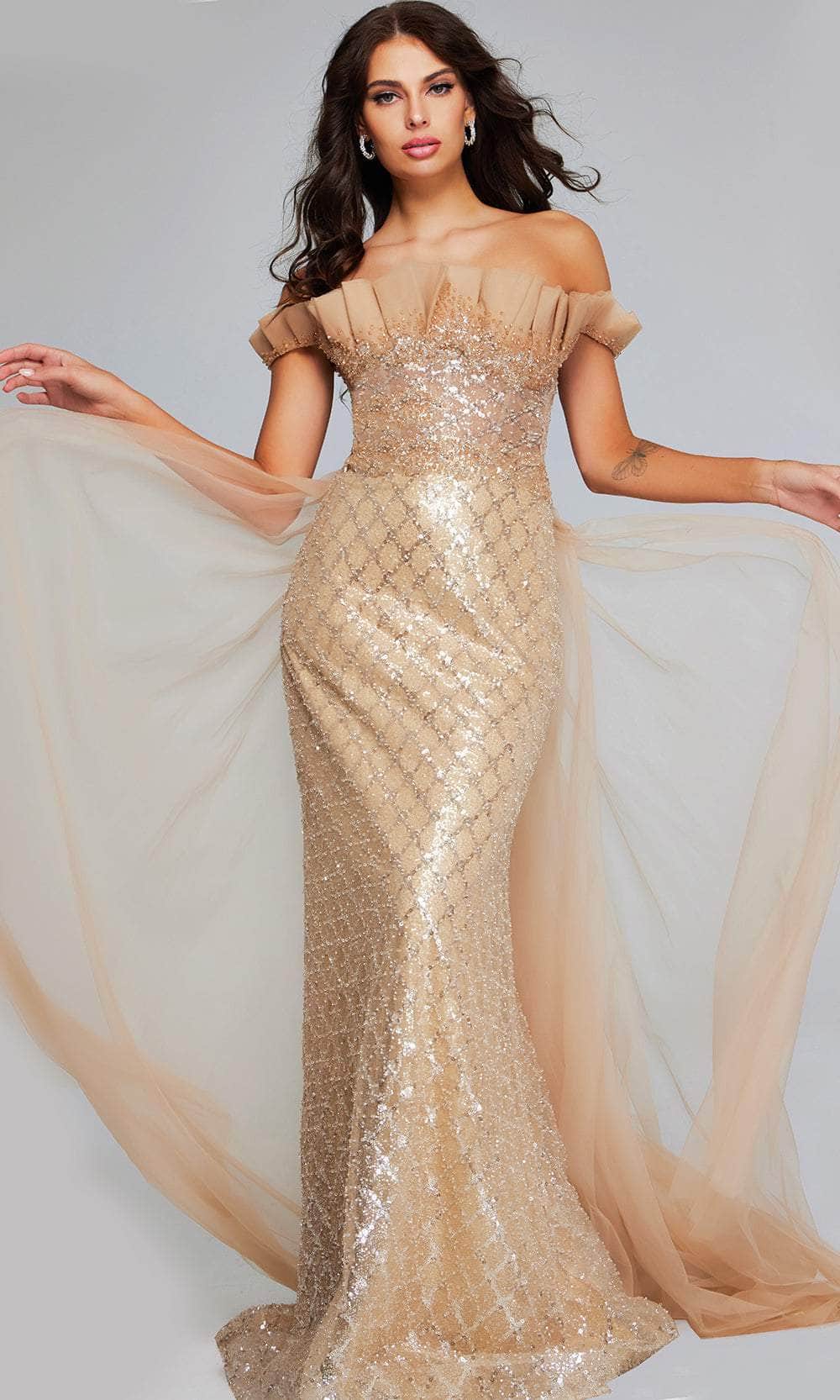 lattice sequin dress CD CD0220
