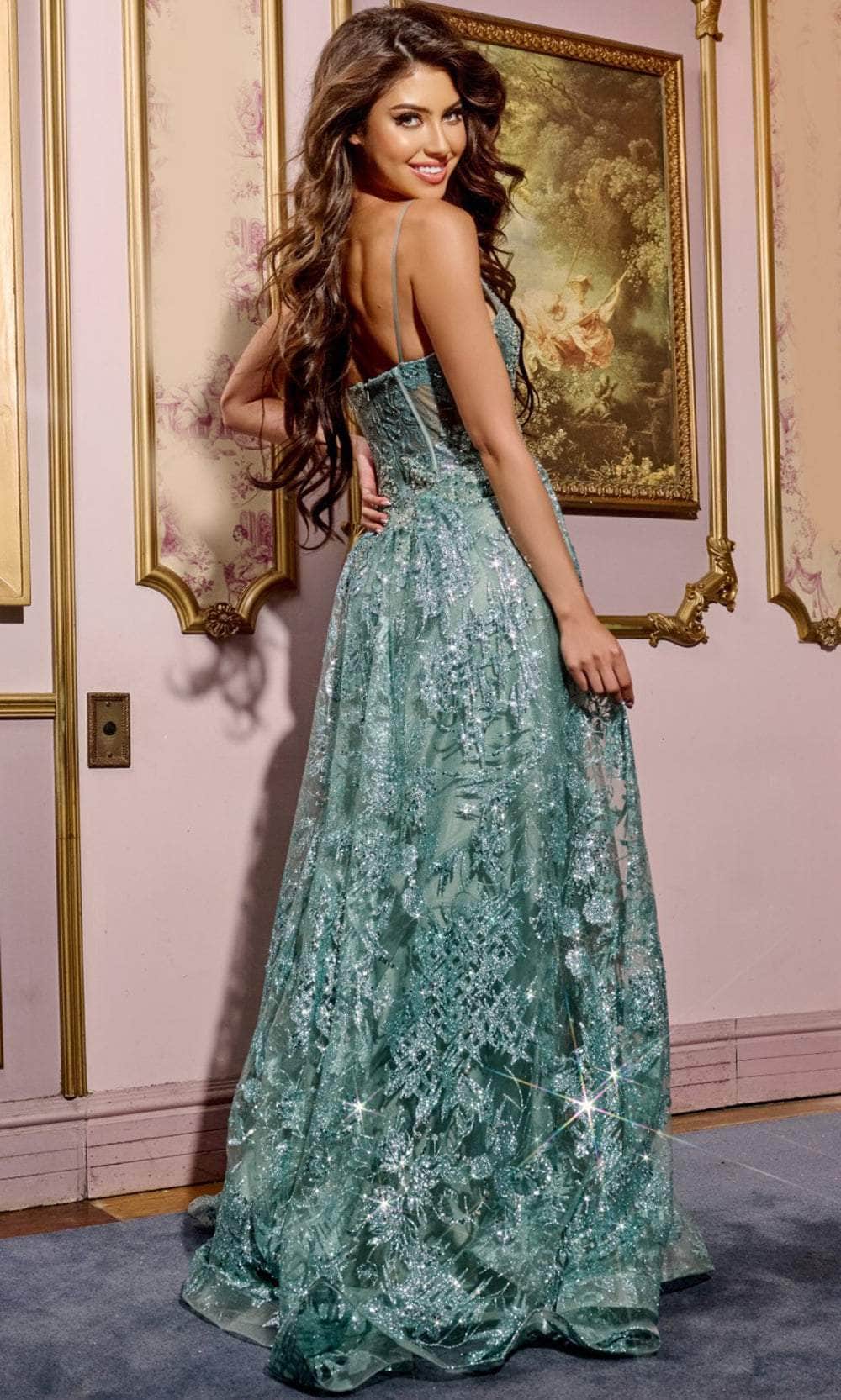 Jovani 42199 Prom Dress - Sage | NewYorkDress Jovani 42199 Prom Dress - Sage | NewYorkDress