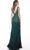 Jovani 66003 - Beaded Sheath Fringed Long Dress Prom Dresses
