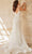 Jovani Bridal JB37532 - V-Neck Laced Bridal Gown Bridal Dresses