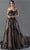 Jovani JB05361 - Corset Wedding Dress Wedding Dresses 00 / Black/Nude