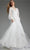 Jovani JB25731 - Applique Bishop Sleeve Bridal Gown Bridal Dresses