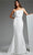 Jovani JB40597 - Straight-Across Simple Bridal Dress Bridal Dresses