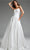 Jovani JB40784 - Corset Bodice Straight-Across Bridal Gown Bridal Dresses