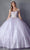 Juliet Dresses 1430 - Cold Shoulder Beaded Quinceanera Gown Quinceanera Dresses XS / Lilac