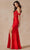 Juliet Dresses 2407 - Off-Shoulder Embroidered Evening Dress Special Occasion Dress XS / Red