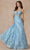 Juliet Dresses 2413 - Sleeveless Butterfly Glitter Embroidered gown Special Occasion Dress