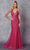 Juliet Dresses 271 - Glitter Mermaid Prom Dress Special Occasion Dress XS / Petunia