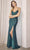 Juliet Dresses 284 - V-Neck Side Slit Evening Dress Special Occasion Dress