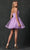 Juliet Dresses 859 - Glitter Embroidered Cocktail Dress Special Occasion Dress