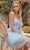 Juliet Dresses 860 - Floral Applique Cocktail Dress Special Occasion Dress