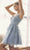 Juliet Dresses 871 - Plunging V-Neck Embroidered Cocktail Dress Special Occasion Dress