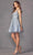 Juliet Dresses 871 - Plunging V-Neck Embroidered Cocktail Dress Special Occasion Dress