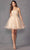 Juliet Dresses 883 - Glitter Corset Cocktail Dress Special Occasion Dress