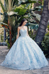 Juliet Dresses JT1449J - 3D Floral Embellished Sweetheart Ballgown Special Occasion Dress11