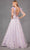 Juliet Dresses JT2439K - Glitter 3D Floral A-Line Prom Gown Prom Dresses