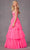 Juliet Dresses JT2457H - Sequin Embellished Plunging Neck Ballgown Prom Dresses