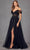 Juliet Dresses JT2466A - Cold Shoulder Sequin Appliqued Prom Gown Prom Dresses