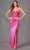 Juliet Dresses JT2476U - Floral Embellished Sweetheart Prom Gown Prom Dresses XS / Magenta