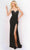 JVN by Jovani JVN07383 - Beaded Sweetheart Prom Gown Special Occasion Dress 00 / Black