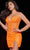 JVN By Jovani JVN26177 - Illusion Bodice Sequin Cocktail Dress Special Occasion Dress